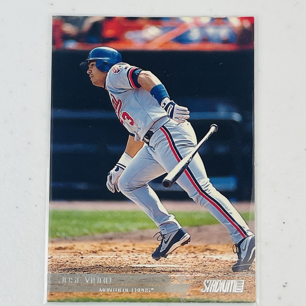 2002 Topps Baseball Jose Vidro MLB Trading Card‎ Montreal Expos